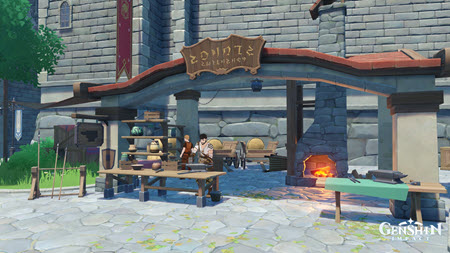 Crafting Benches are used to Craft Treasure Compasses in genshin Impact, Image via: fandom.com