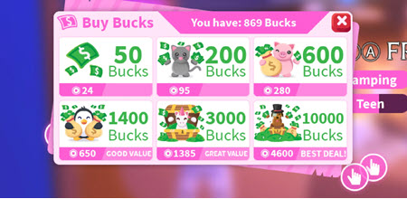 Adopt Me! Player's Guide: Tips, Strategies, and Resources, In-Game Purchases, Image via: 1v9.gg/blog