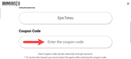 How Do I Redeem Brown Dust 2 Codes?