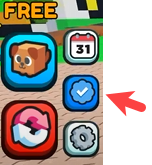 Press the Discord icon on the left side of the screen for codes.