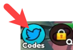 Press the Codes button on the right side of the screen to open menu.