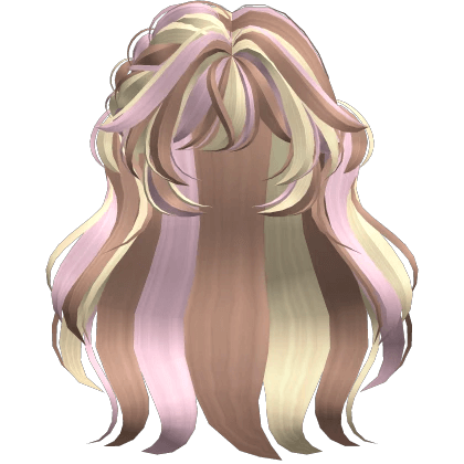 FREE Roblox UGC Limited, side braided long hair (neapolitan), UGC (User-Generated Content)