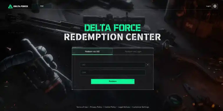Delta Force Code Redemption Guide?