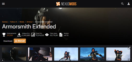 Top Fallout 4 Mods Ranked, 2. Armorsmith Extended